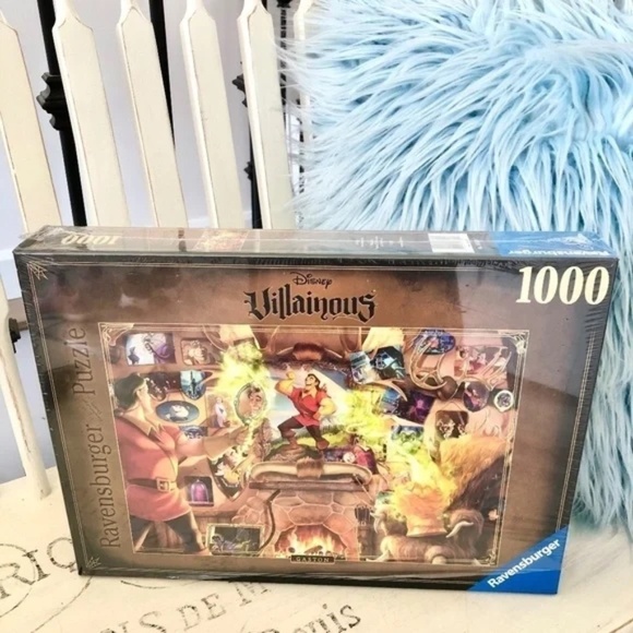Disney, Villainous,‎ Ravensburger Puzzle, Gaston, 1000 Pieces, NWT, Sealed - Picture 3 of 8